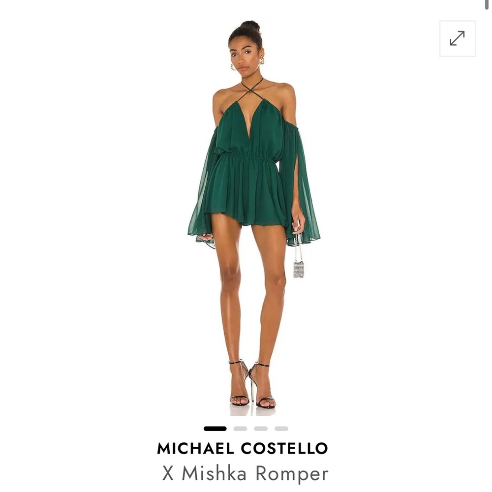 Michael Costello X Mishka Teal Romper
